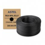 კაბელი ASTEL RG6 90%JELLY 305M UTP