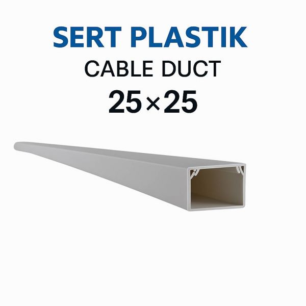 საკაბელო არხი 25x25 Sert Plastik