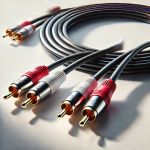 აუდიო და ვიდეო კაბელი VCOM 2RCA Cable 3M